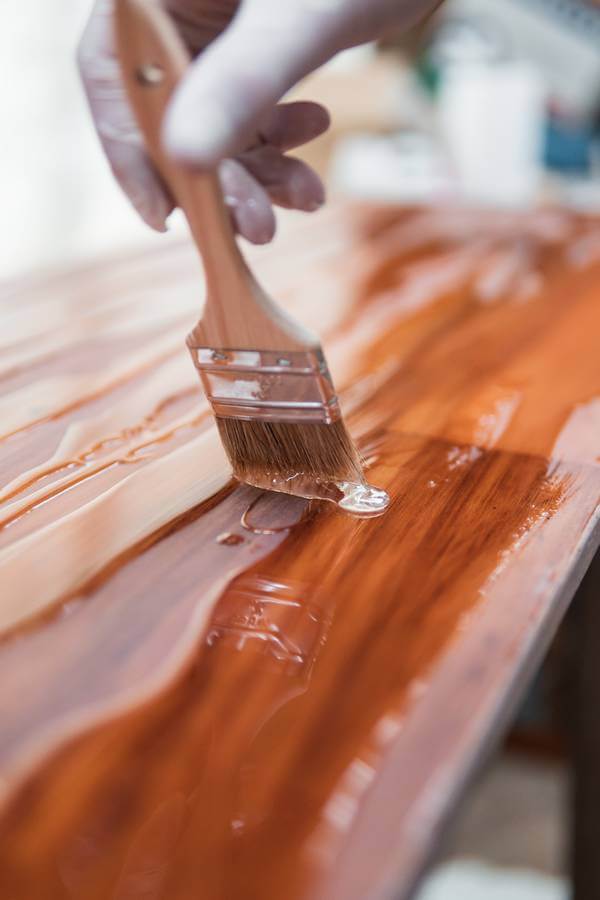 Table top resin